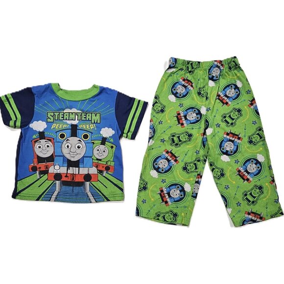 Thomas & Friends 4T Tee 2017 Old Navy + 3T Pajamas Set Lot - Picture 2 of 6